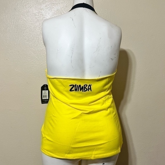 ZUMBA DANCE BOLD halter tank top large new with Tag - Picture 2 of 7